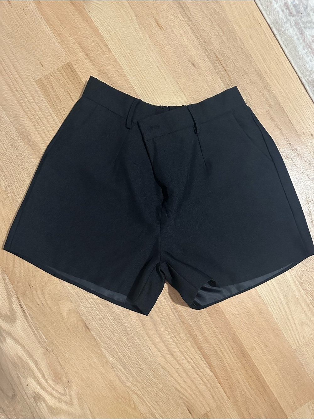 Women’s Black Tailored Shorts - Sleek Everyday Style